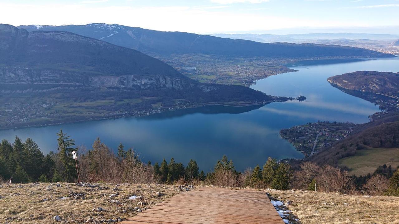 Studio A La Campagne Au Bout Du Lac D'Annecy Doussard Buitenkant foto