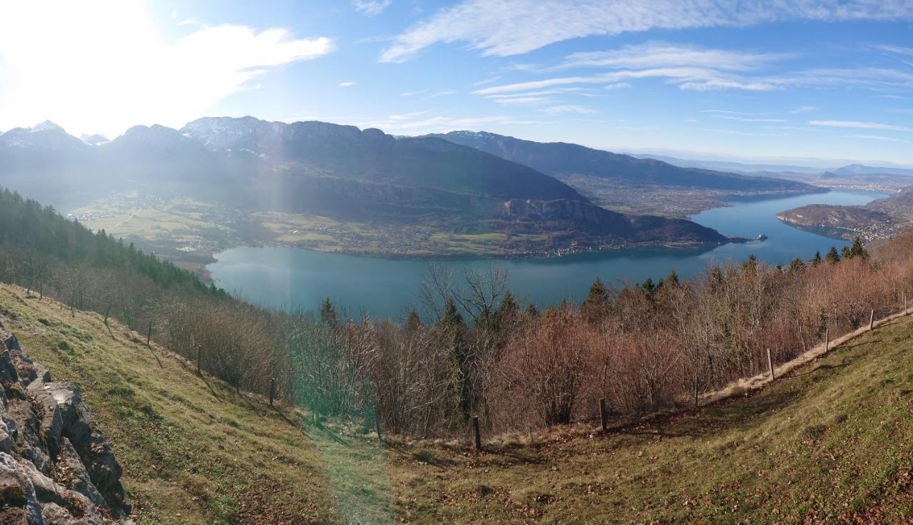 Studio A La Campagne Au Bout Du Lac D'Annecy Doussard Buitenkant foto
